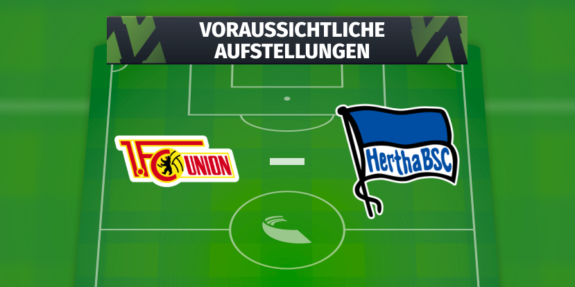 1.FC Union Berlin – Hertha BSC: Die voraussichtlichen Aufstellungen